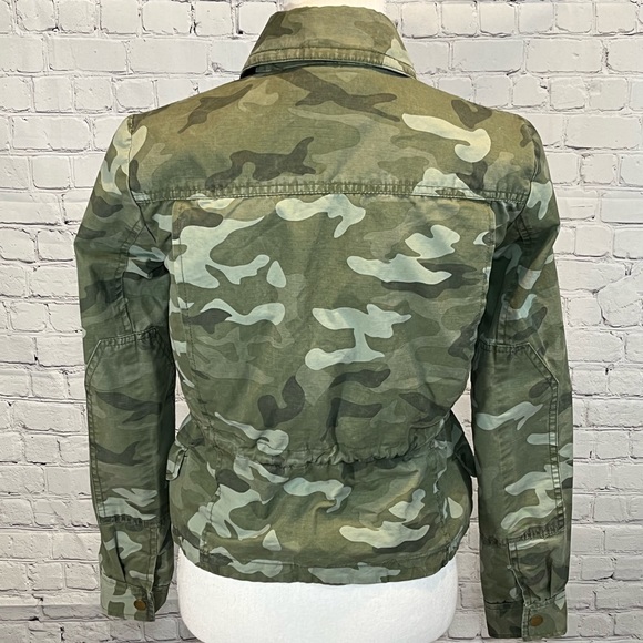 GAP Jacket 100% Cotton Camouflage Jean- XS - Picture 5 of 5